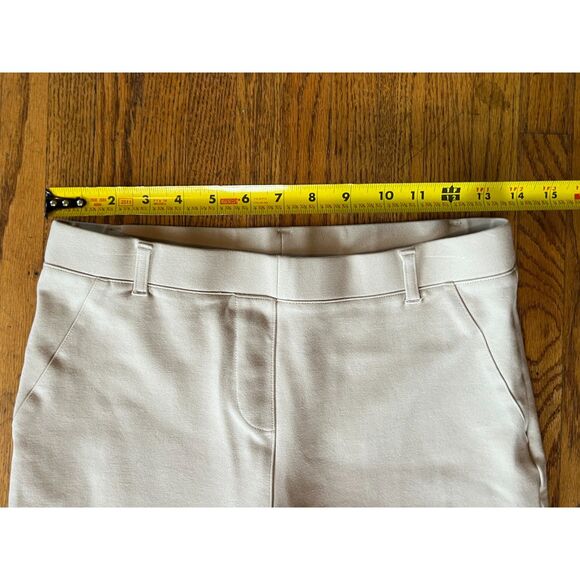 QUINCE Ivory Ultra Stretch Pants Trousers Women's Size Medium - Picture 5 of 8